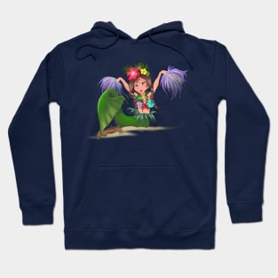 mermaid cheerleader Hoodie